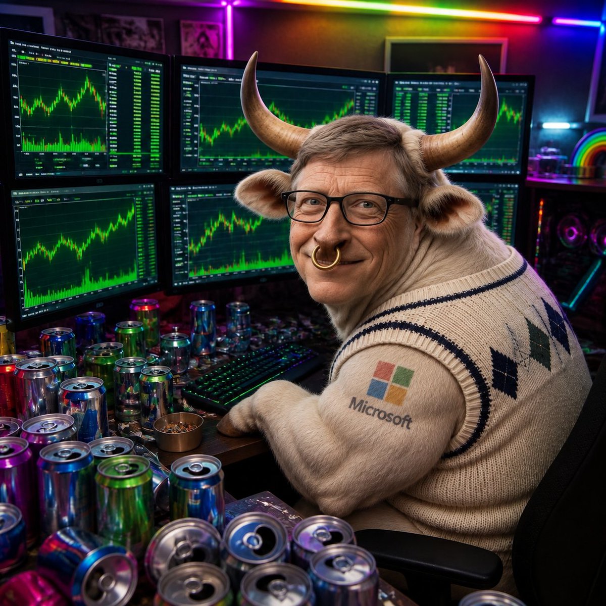 BullGates2026's tweet photo. Moon it $bullgates https://t.co/X7EkBh32bz