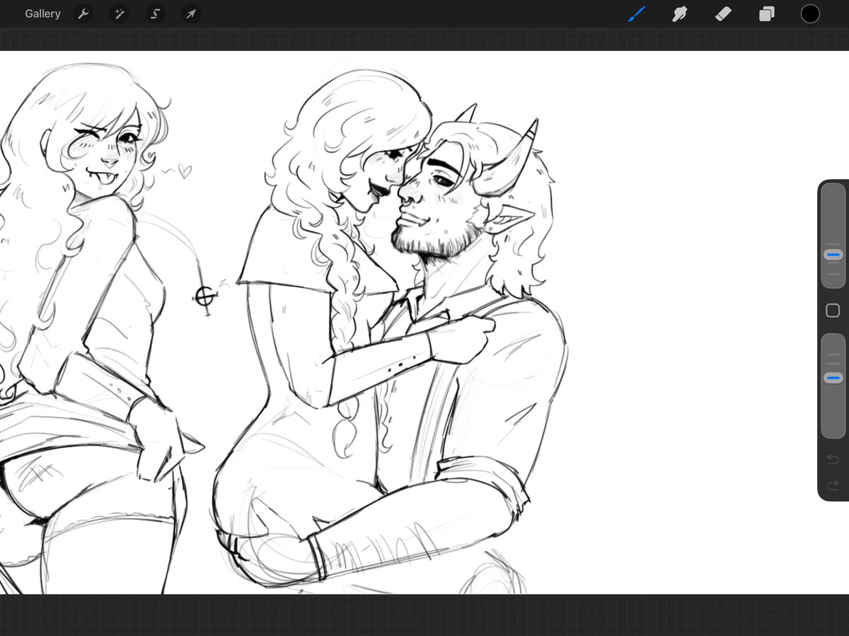 heresyblasphemy's tweet photo. some old sketches i still rlly like <3 https://t.co/jJhmdhKgdM