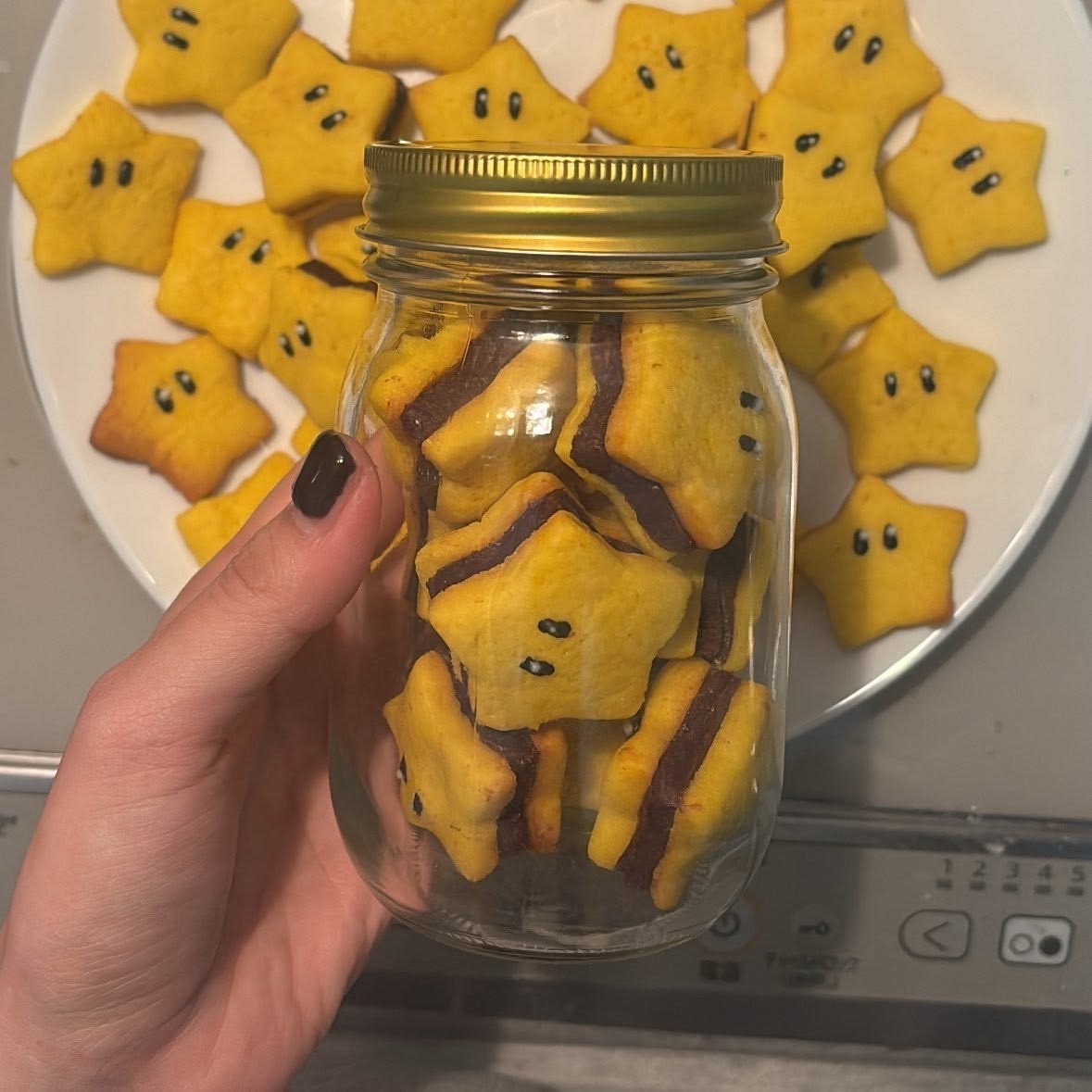 insperarise's tweet photo. star cookies ⭐ https://t.co/NBkCzWTPXR