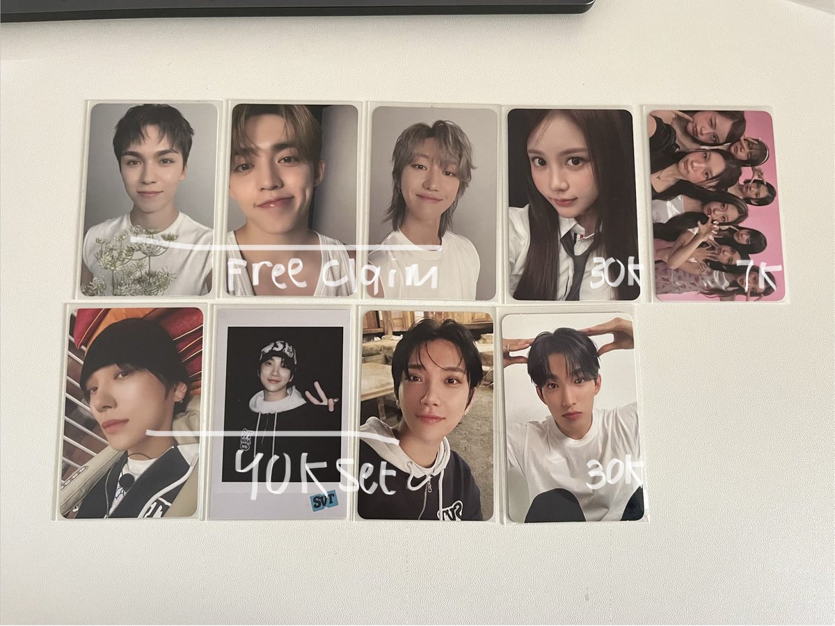 Jemapelarch's tweet photo. #neosell want to sell photocard nct, photocard seventeen

Dom Semarang
exc pack + adm = 6.150 
co by oren🍊
read tnc https://t.co/vvnoNJfeve