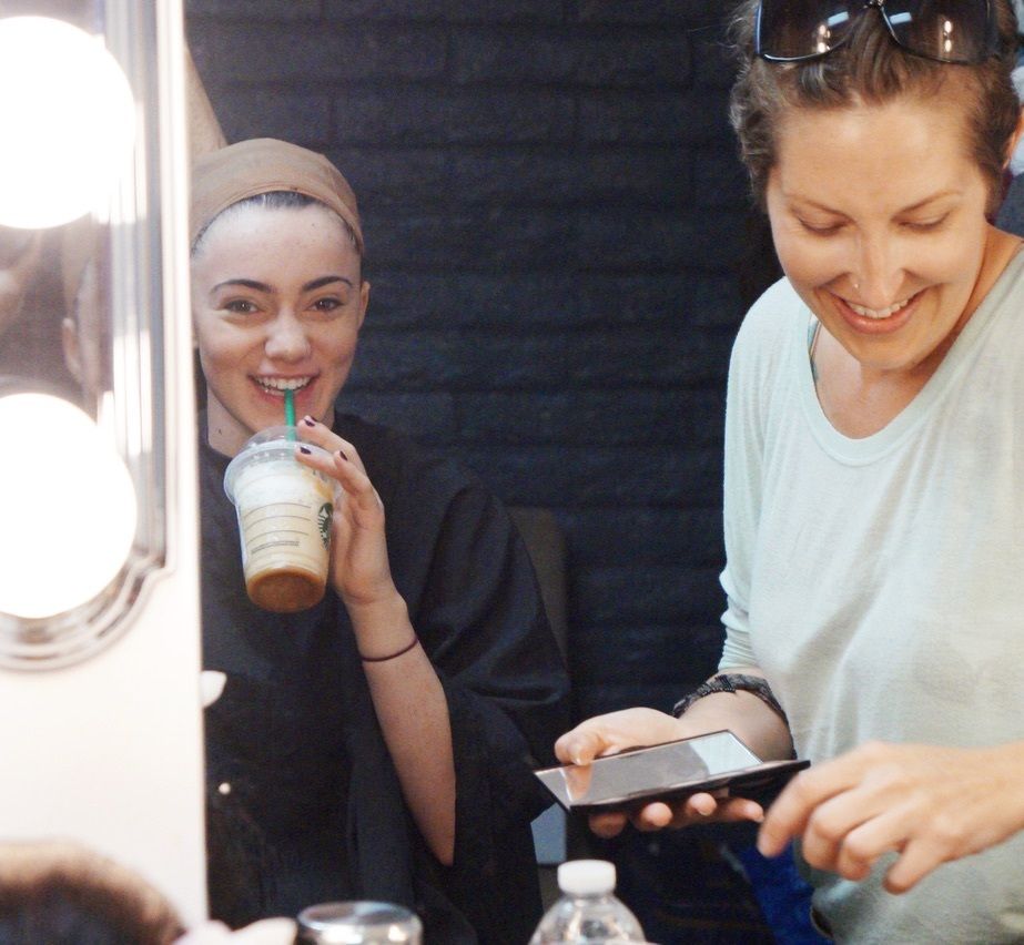 christalinewigs's tweet photo. BTS of our lovely Christal Schanes ❤️ https://t.co/gwfIs5Fsvv