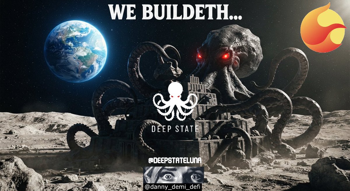 DeepStateLuna's tweet photo. We have decided to build something... 

We Cometh... $LUNA - #DEEPSTATE - #DEFI https://t.co/CY2gT60Ll6