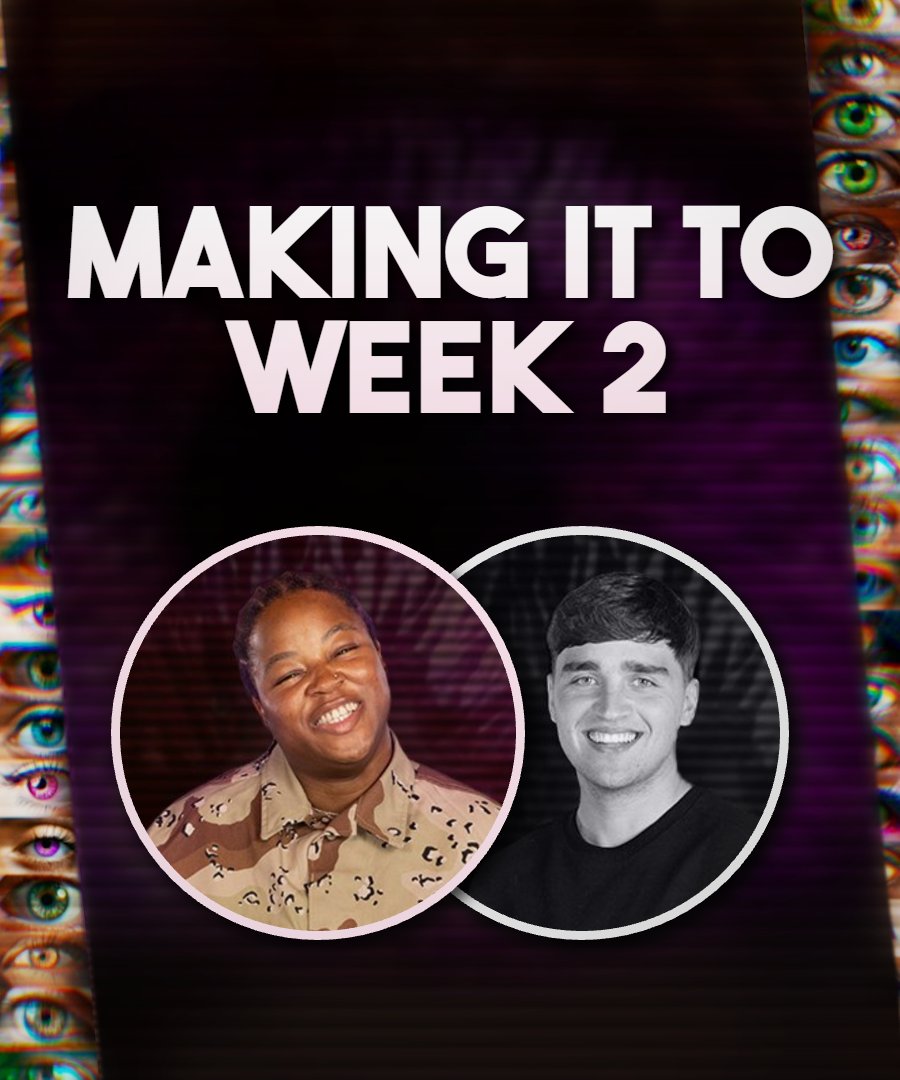 zelahupdates's tweet photo. Pauline WILL be making it to Week 2.

Tays, on the other hand... #BBUK https://t.co/cgj7VDEvYx
