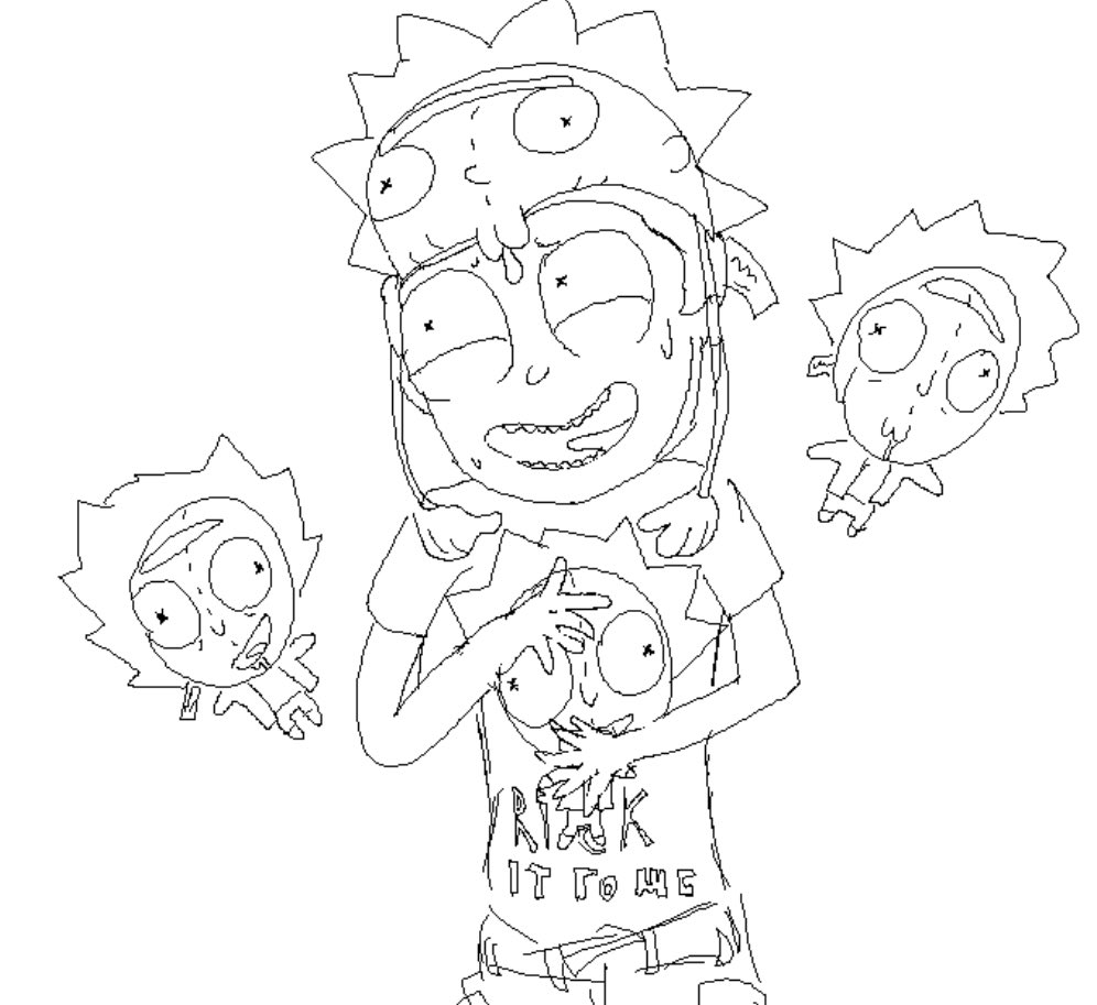 NecrosOut's tweet photo. Super fan rick Morty https://t.co/30n1GLDMNh