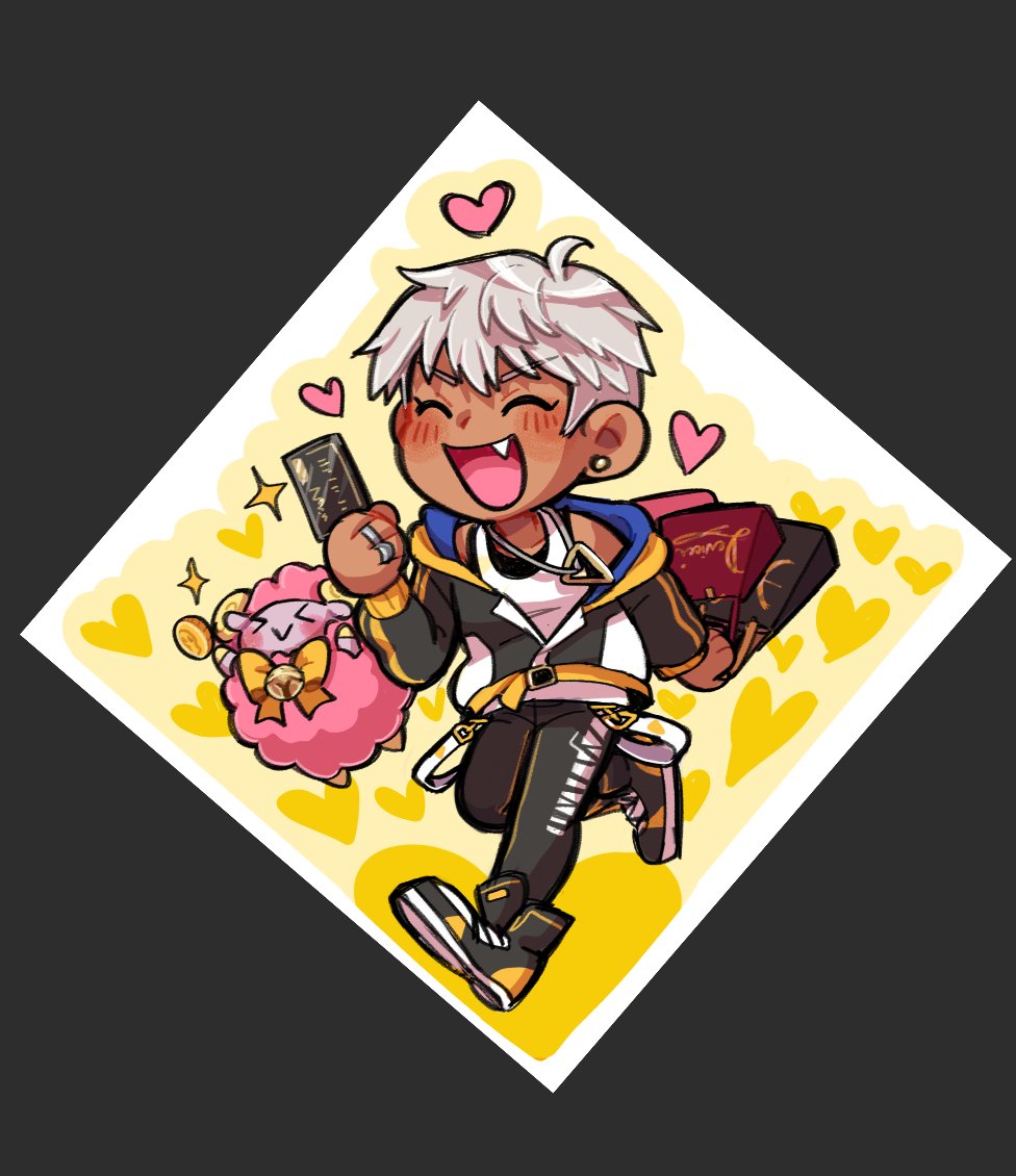 OMhonnou's tweet photo. Happy day 17 of Mammon month!! Heres another WIP of his keychain! https://t.co/4Pn5NVuLqk