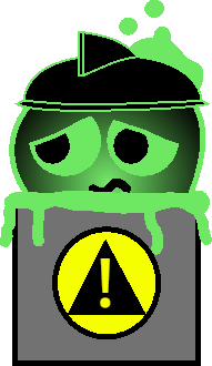 userextreme1's tweet photo. The Userextreme goober, part of the Toxic Cespit. not the best artist but i still think it looks neat. #biohazart https://t.co/KCpv7IkBX6