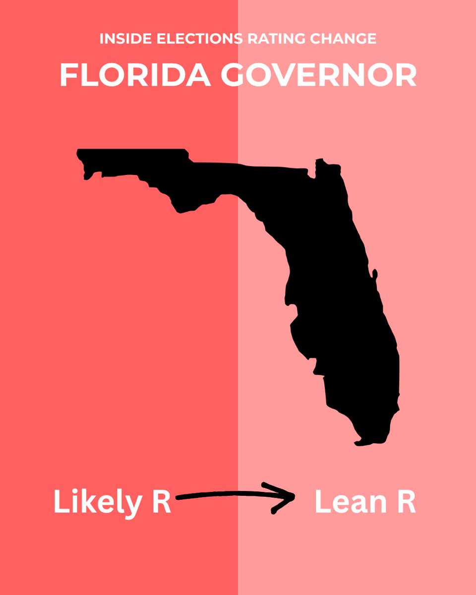 davidjollyfl's tweet photo. HUGE NEWS. The Florida Governor's race was just moved in our direction once again. 

We're going to win this race. Help us get there. Go to https://t.co/VH7tazVYHp. https://t.co/sQ71bgONRT