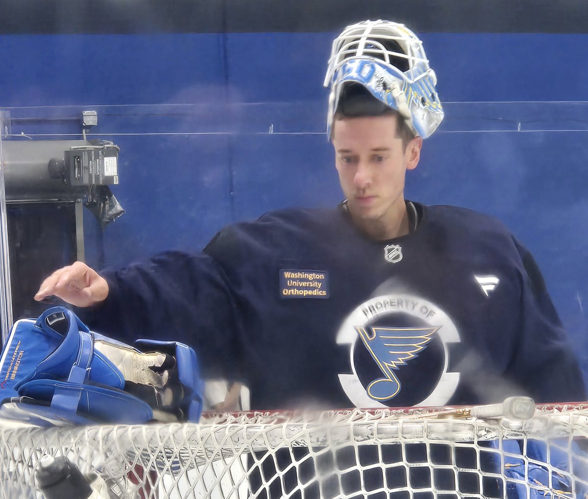 TinaBlueAngel's tweet photo. #StLBlues Training Camp was fun today. Just wanted to share some pics. #Winnington #CamFowler #Buchy #ThomasIsElite @StLouisBlues https://t.co/cUJhU3NM0G