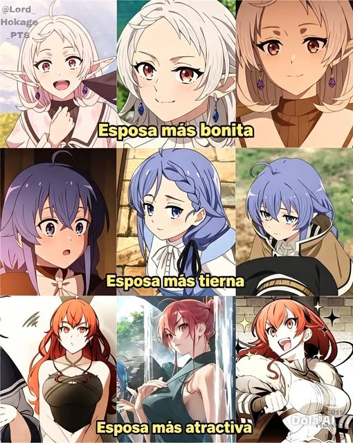 HctorCo55949274's tweet photo. A quién prefieres como esposa? a la bonita Sylphy, a la tierna Roxy o a la atractiva Eris? https://t.co/XPvWqhNP1M