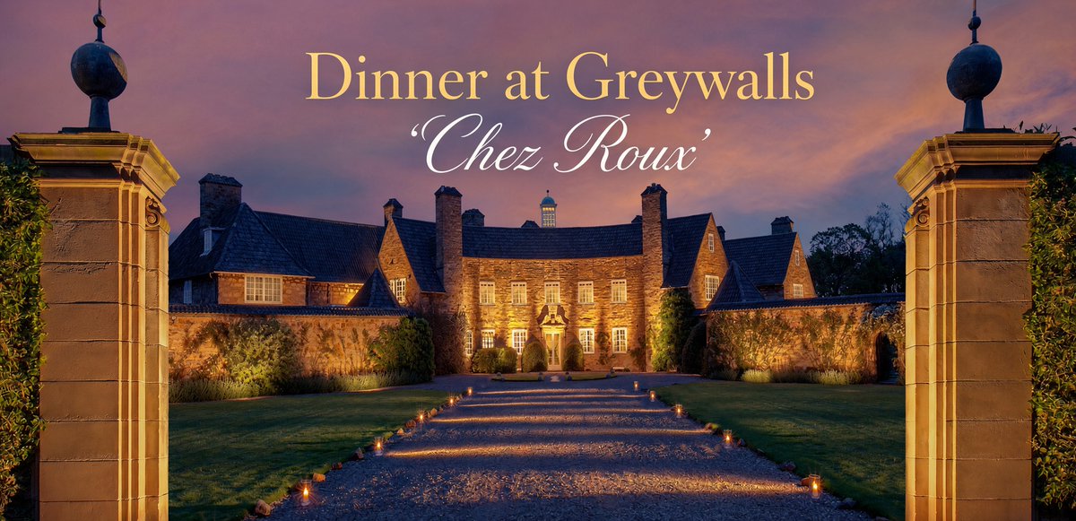 RuxtonLily's tweet photo. Join us for dinner at Greywalls Hotel.
East Lothian, Scotland.

Tuesday 22nd September.

@Greywalls_Hotel
https://t.co/Cu0mUmjQGs https://t.co/vlzQuRjYKO