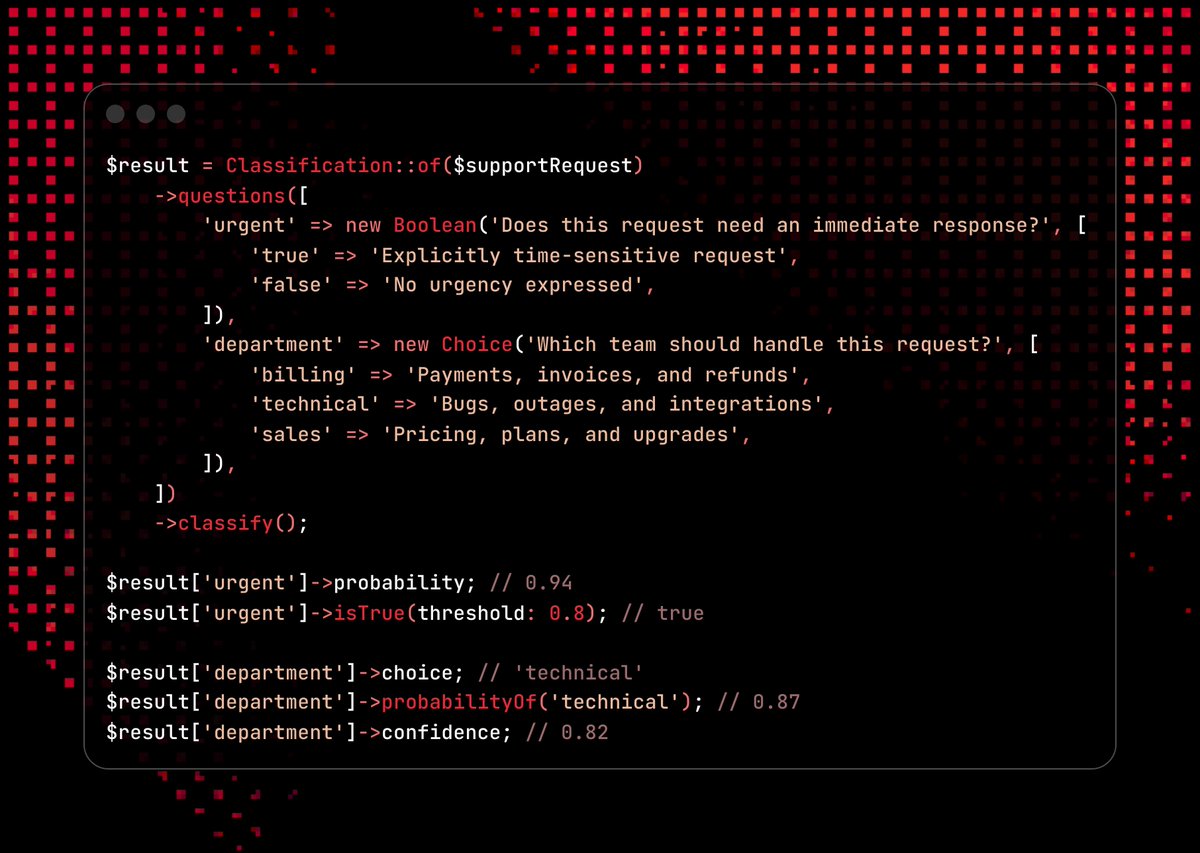 taylorotwell's tweet photo. Jev support has landed in 1.x branch of the Laravel AI SDK.

https://t.co/ZWut5HqvEC https://t.co/NJxHjUoI3H