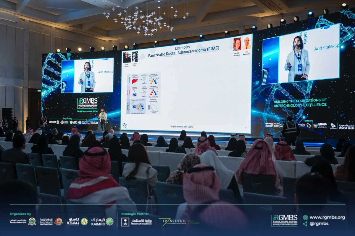 rgmbs's tweet photo. من تصميم التقنيات إلى إعادة تصور طرق التشخيص والعلاج، أصبحت الهندسة الطبية الحيوية أحد المسارات التي تعيد تشكيل مستقبل الرعاية الصحية.

في قمة الرياض العالمية للتقنية الحيوية الطبية 2026، استعرض البروفيسور أليكس شاليك، مدير معهد الهندسة والعلوم الطبية الحيوية في معهد ماساتشوستس للتكنولوجيا (MIT)، مستقبل الهندسة الطبية الحيوية في التقنية الحيوية، وما يحمله هذا المجال من فرص.

#RGMBS2026
#Medical_biotech_excellence
#قمة_الرياض_للتقنية_الحيوية