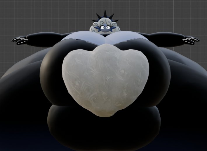 Card_Dealer_CK's tweet photo. A quick sneak peek at the current state of my black pearl cookie model https://t.co/0sO5xs7N3Z