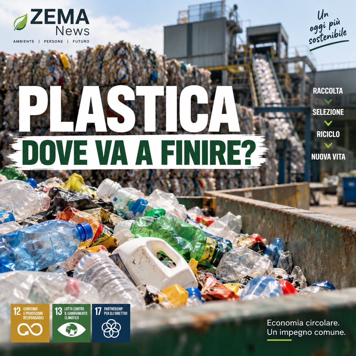 ZEMASAS's tweet photo. ♻️ Plastica, raccolta in crisi

🏭 Impianti saturi, la filiera si blocca.
📍 Cosa accade nel Salento?

🔗 https://t.co/d5FVW1VmfF

#ZEMANews #Plastica #Salento https://t.co/zF3SQF394t