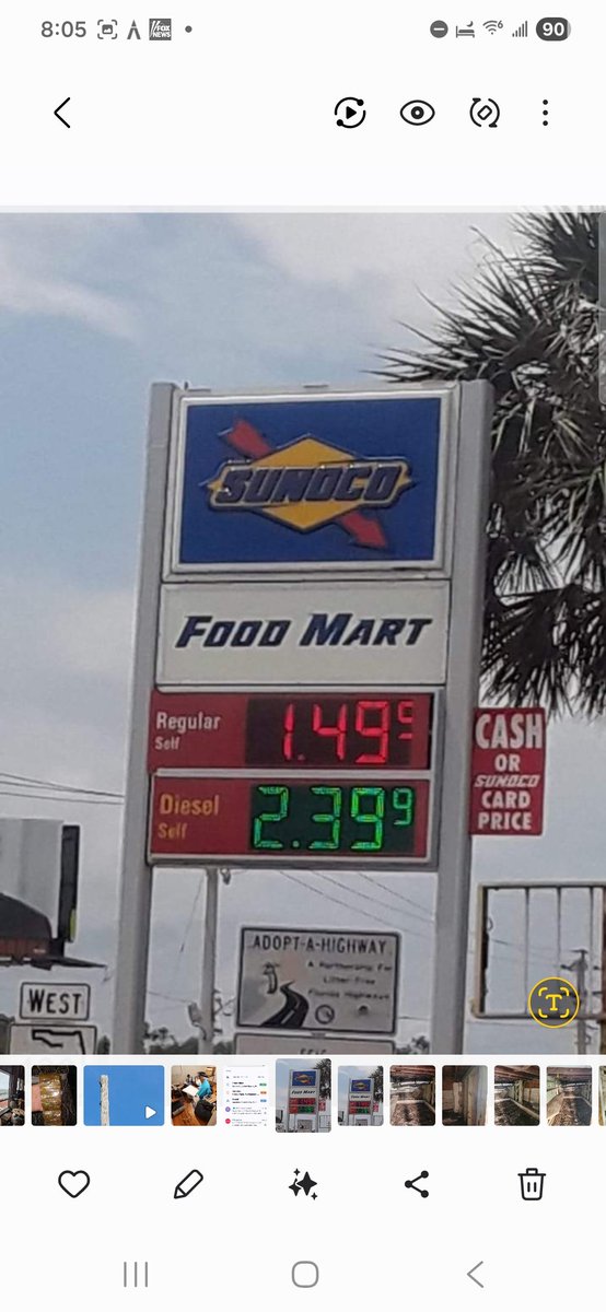 FitzgeraldBob's tweet photo. @SenAdamSchiff This was Florida when Biden took office asshat. https://t.co/hvbUKZvdfg