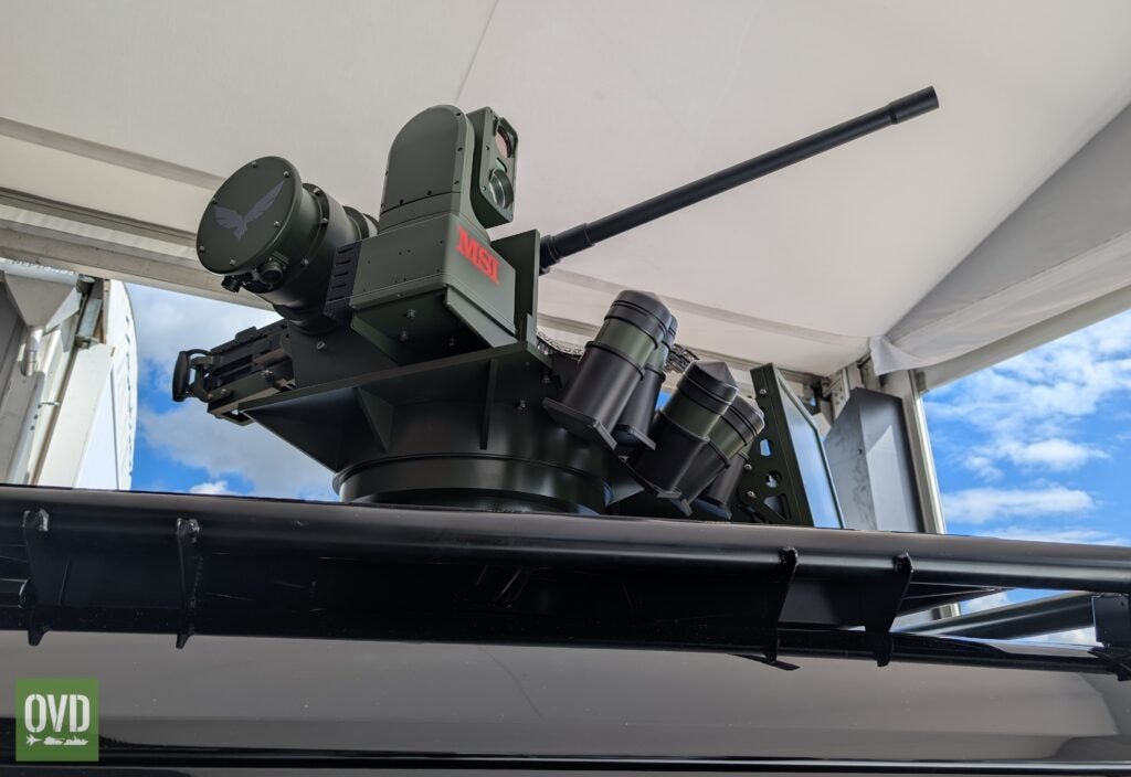 historicfirearm's tweet photo. DVD 2026: MSI-DS Introduces New TERRAHAWK RAPTOR Counter-Drone Weapon Station
https://t.co/R69s6TWaJL #DVD26 https://t.co/XnVvJlnZAK