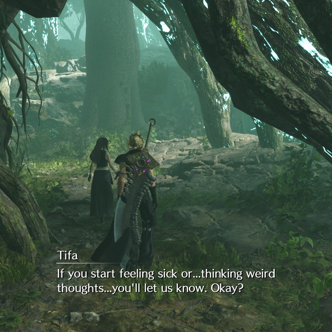 tifawongsz's tweet photo. cloud keeping his promise to tifa that he would let her know if something was wrong with him❤️ https://t.co/CQ4DFIH7bJ