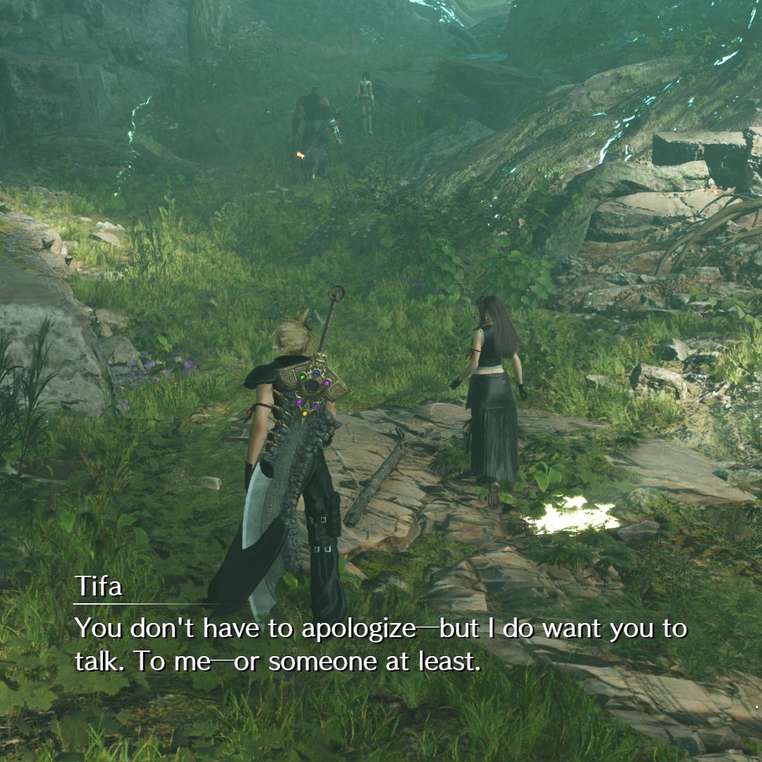 tifawongsz's tweet photo. cloud keeping his promise to tifa that he would let her know if something was wrong with him❤️ https://t.co/CQ4DFIH7bJ
