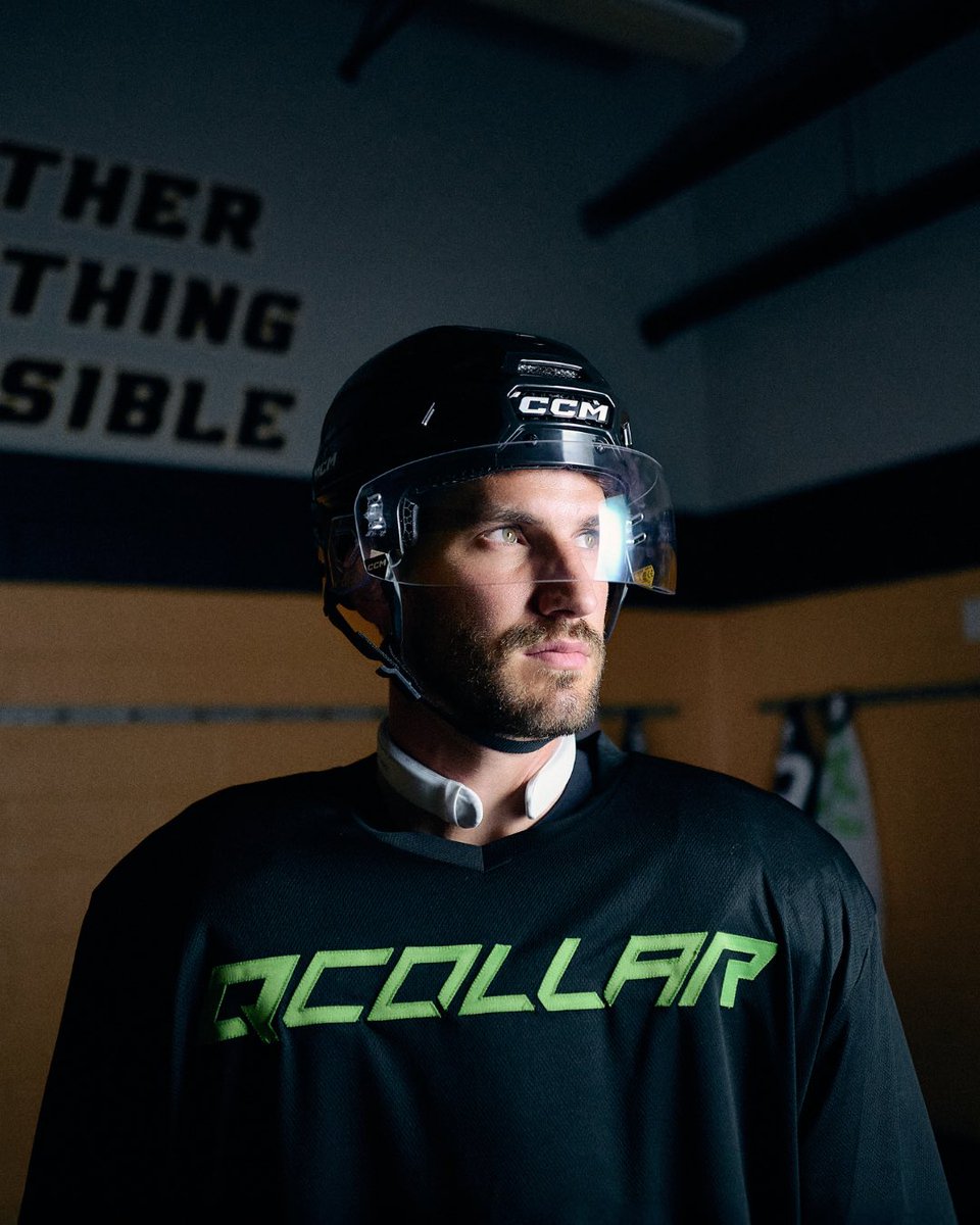 QCollarOfficial's tweet photo. Confidence on the ice starts with great preparation—and that means doing everything you can to help protect yourself.

That’s why more hockey players are adding another layer of brain protection to their gear. Because the best ability is availability.

#QCollar #CollarUp #hockey https://t.co/CKr0hyIdB8