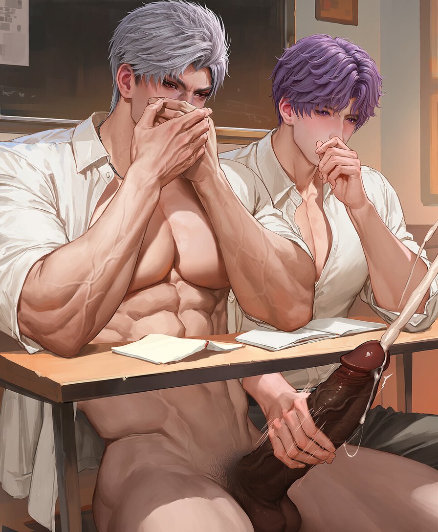 nipnotiq's tweet photo. college AU studies — new faces, new rendering, still rough in places.
classroom quiet, bleachers after practice, someone trying not to make a sound. more incoming.
(experiment)

#LoveandDeepspace #Sylus #Rafayel #NSFWart #BL https://t.co/zwkxNmlhDP