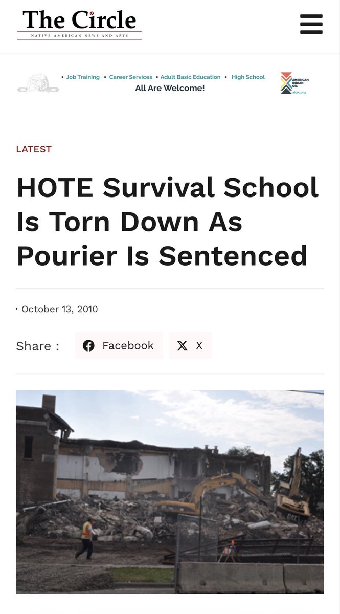 becka_thompson's tweet photo. There is a lot of talk about school closures and their impact. 

Reminds me of a massive school closure from almost 20 years ago… 

Let me tell you about it…

In the 1972, during the AIM movement, a Native American school was started near Minneapolis South High called “Heart of the Earth.” 

It was well loved by the community.

In the late 1990’s it turned into a charter school and Minneapolis Public Schools became its “authorizer” responsible for oversight and audit…

Despite requirements to audit and look over finances, and despite some strange dealings of the executive director, MPS board consistently deferred their oversight responsibilities with Heart of the Earth, and in 2006 even unanimously reapproved the charter despite never once having conducted any glance into the operations of the school.

Well, an audit was finally done, and in 2008 the director of Heart of the Earth was convicted of embezzling millions of dollars meant for Native American students and, after nearly 40 years, the school was forced to shut down.

An entire community lost its school, one that had been hard fought to build, and it has never been the same.

One person should not destroy a legacy school.  It’s actually not possible.
The gross mismanagement and lax oversight that befell HOTE was due to MPS and its board not prioritizing and fulfilling due diligence, and the entire community suffered for it.
They turned a blind eye before the check came due, much like we’re seeing revisited this week.

It’s an important cautionary tale for many reasons not the least of which is this:

Of the then 7 member Minneapolis school board that unanimously turned a blind eye to agressive fraud- 

only one still holds elected office,

Only one was Native American,

Only one continues to preside over embezzlement and fraud.

Do you know who that member is?

Peggy Flanagan.

“Those who do not know history are doomed to repeat it.”