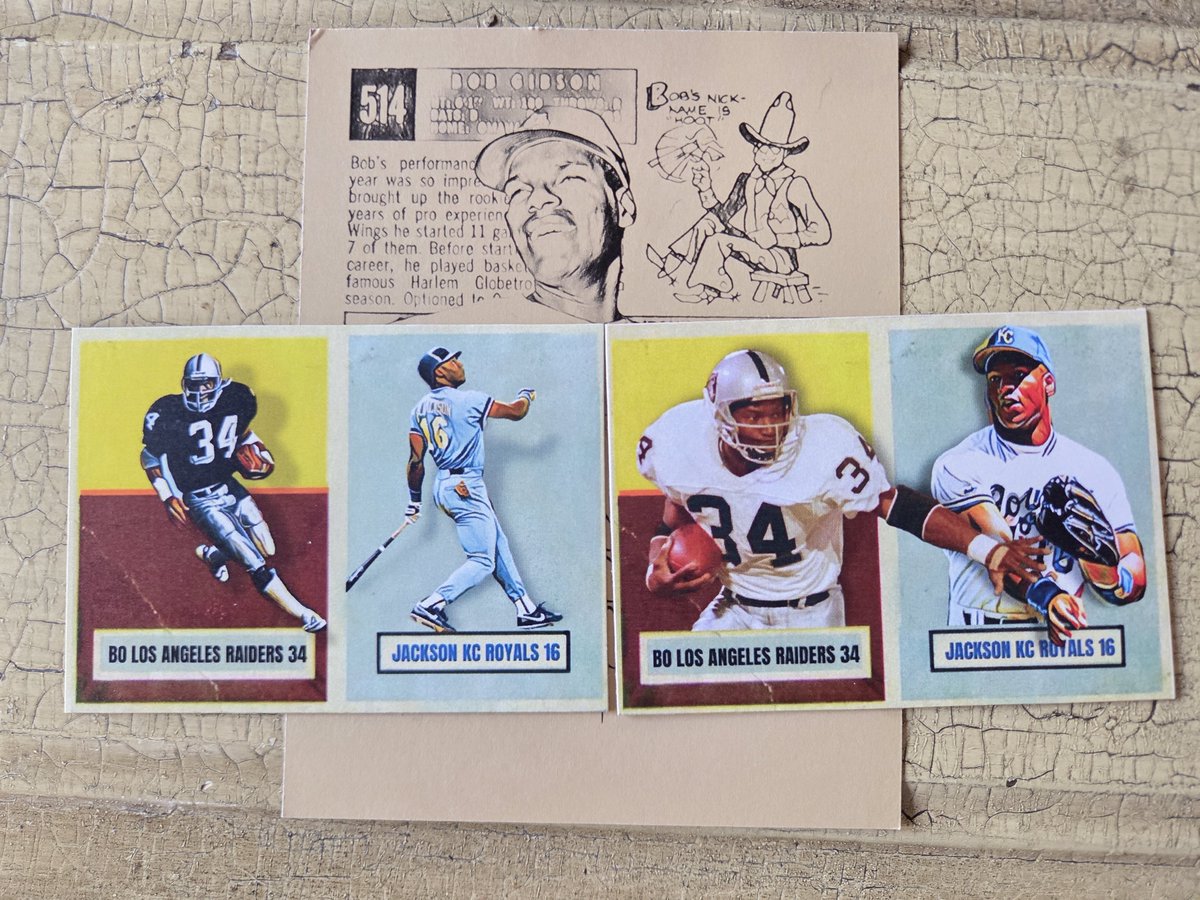 randomroger's tweet photo. Bo knows @CardsCigarbox https://t.co/1fI1GKiGEt