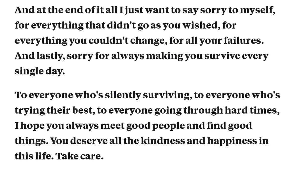 ganimads's tweet photo. I found this words in substack and that made me say oh.....then... should i try to forgive myself n try to love myself more than i hate myself? https://t.co/5rVnziIb1H