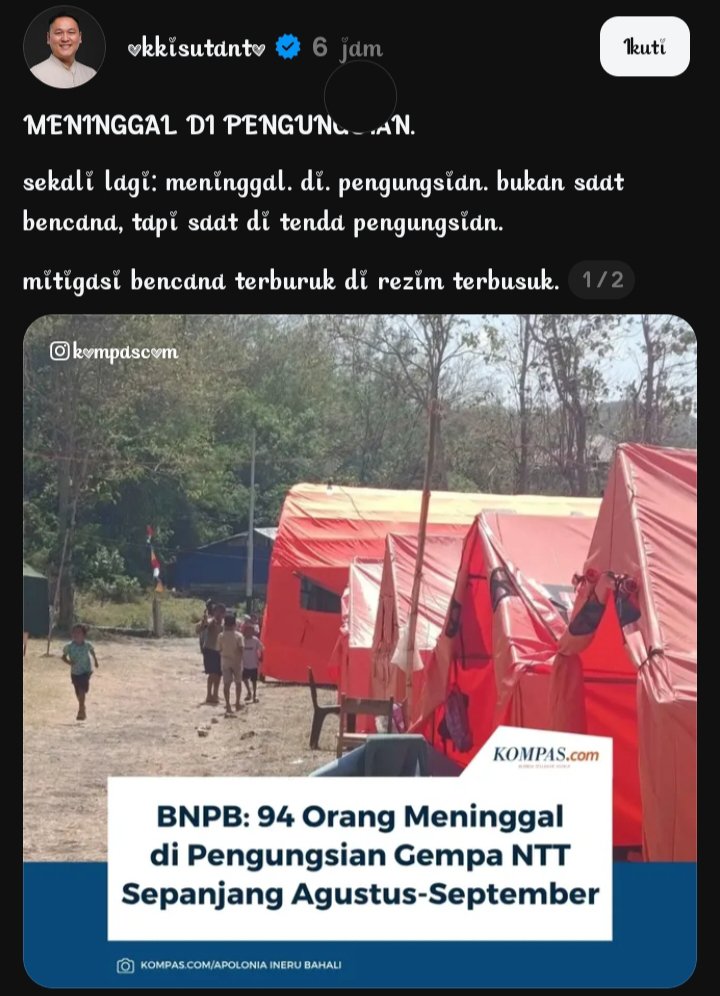 randompersxx's tweet photo. Dan PRABOWO bilang " TANAH AKAN MENJADI SUBUR " ?? Pak, gak ada kata kata lain yang tidak menyakiti dan menyayat hati masyarakat ini? https://t.co/GNSQVDnLmF