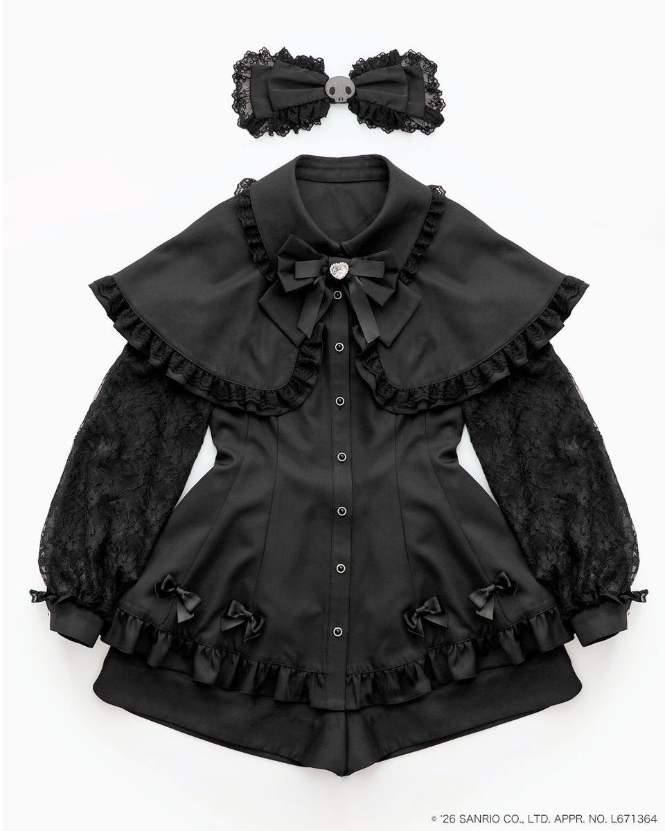 SecretHoney_HB's tweet photo. 🖤“KUROMI” Collaboration Item🖤

明日9/19 (土)横浜店のオープンを記念して、
横浜ビブレ店で限定販売いたします🎵

真夜中のメロクロ “クロミ”ケープセットアップ

詳細⇒ https://t.co/1hswuxFfsD

#secrethoney
#シーハニ
#シークレットハニー
#クロミ
#真夜中のメロクロ https://t.co/YdUrHzF1Dq