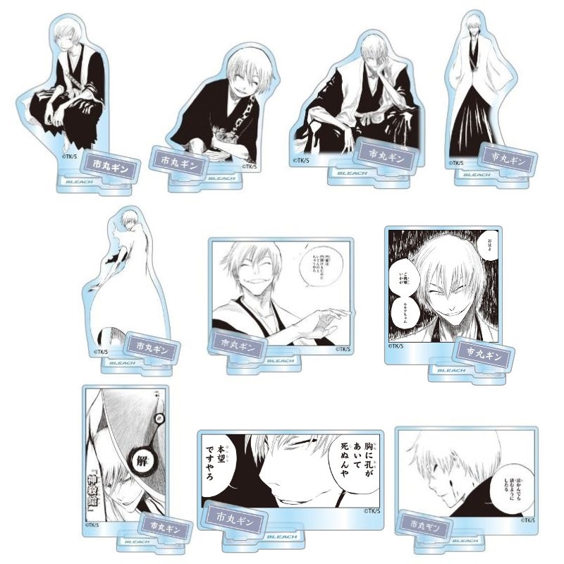 Jumpcs_Shueisha's tweet photo. ＜原作新商品情報＞

【9月18日・本日13:00～受注開始📢】

『#BLEACH』から「アクリルフィギュアコレクション“HEROES”」が登場😆‼️

#井上織姫
#市丸ギン
#松本乱菊
#綾瀬川弓親

🔽今すぐチェック🔽
https://t.co/Jw8CnCqACf

※受注期間：9/18(金)13:00～10/5(月)23:58
※お届け予定日：2027年2月下旬予定
#JCS