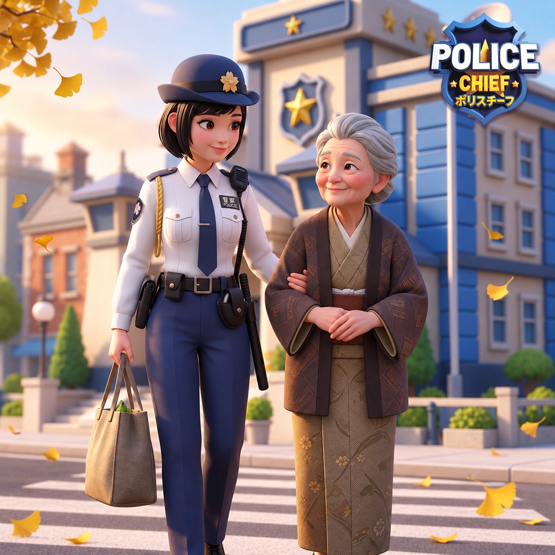 PoliceChief_JP's tweet photo. 🍁「ん？アカリ巡査が見当たらないな。まだ巡回中か？」
「きっと、またどっかで人助けをしているんだろうな」

アカリ巡査のように高齢の方に気を遣い、寄り添う皆様に、敬意を表します。
そして先達の皆様の健康と幸福を心よりお祈り申し上げます！🙏

#ポリスチーフ #敬老の日 #シルバーウィーク https://t.co/sArC8TL8Yi