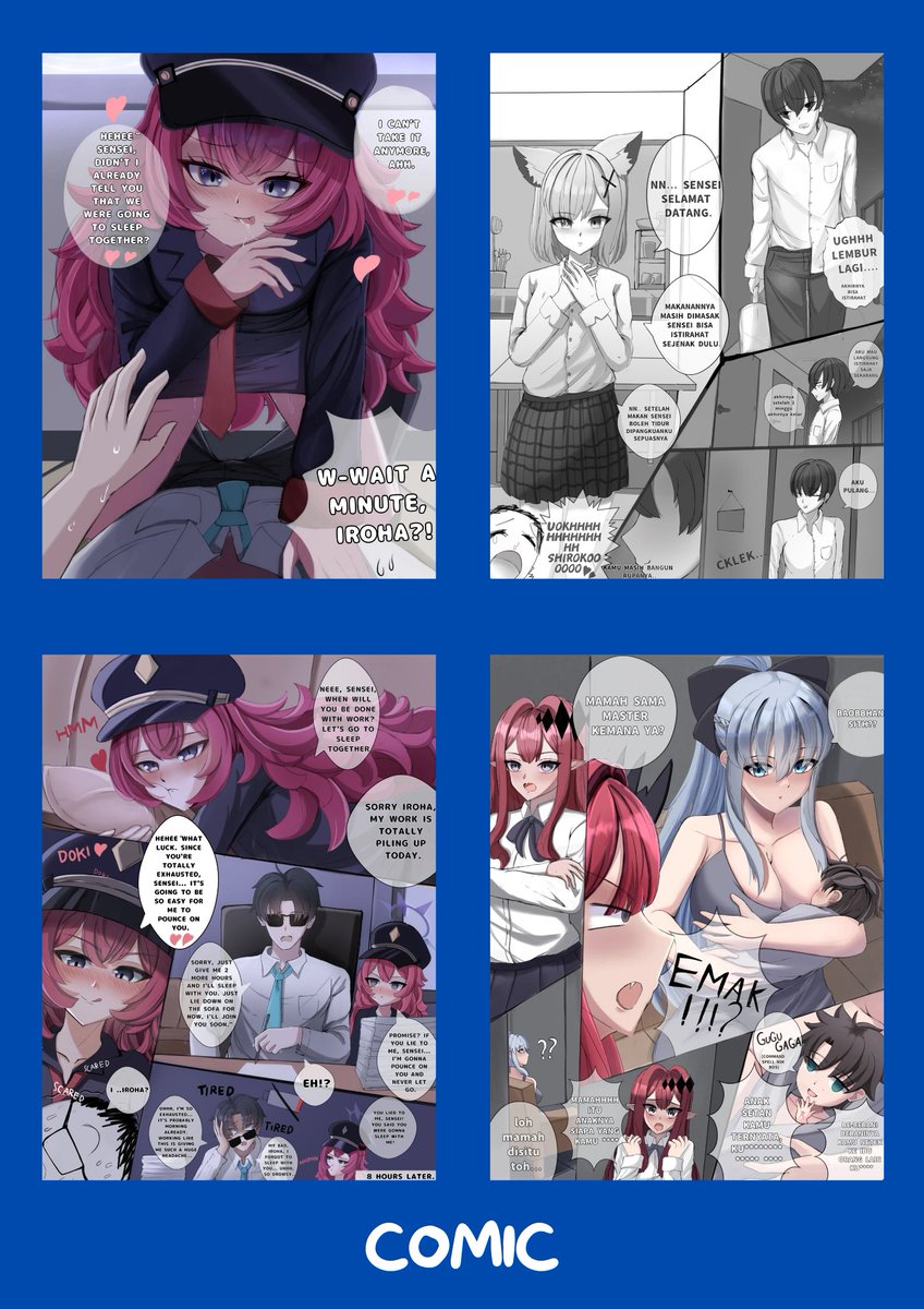 NeBo_Ebo's tweet photo. Open Commission Art 

If you're looking for an illustrator who can draw 18+ anime-style comics, contact me.
#commissionㅤ
#smallartist 
#artmootsㅤ 
#art 
#nsfwtwtًً 
#nsfw 
#lookingforartist
#bluearchive https://t.co/GOk8oJf7R1