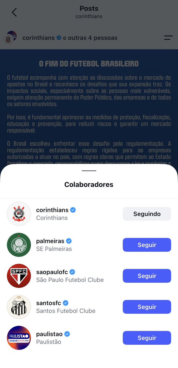 acervogarrito's tweet photo. Única vez que os quatro paulistas se juntam não é pra combater o racismo, não é pra combater a violência contra as mulheres, não é pra combater a homofobia. É pra apoiar a Bets. Que nojo. https://t.co/WH3oju9Xr8