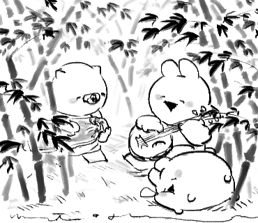 gonnohjoye's tweet photo. 🐰👶🎍🎋 https://t.co/fgag0YHGTJ