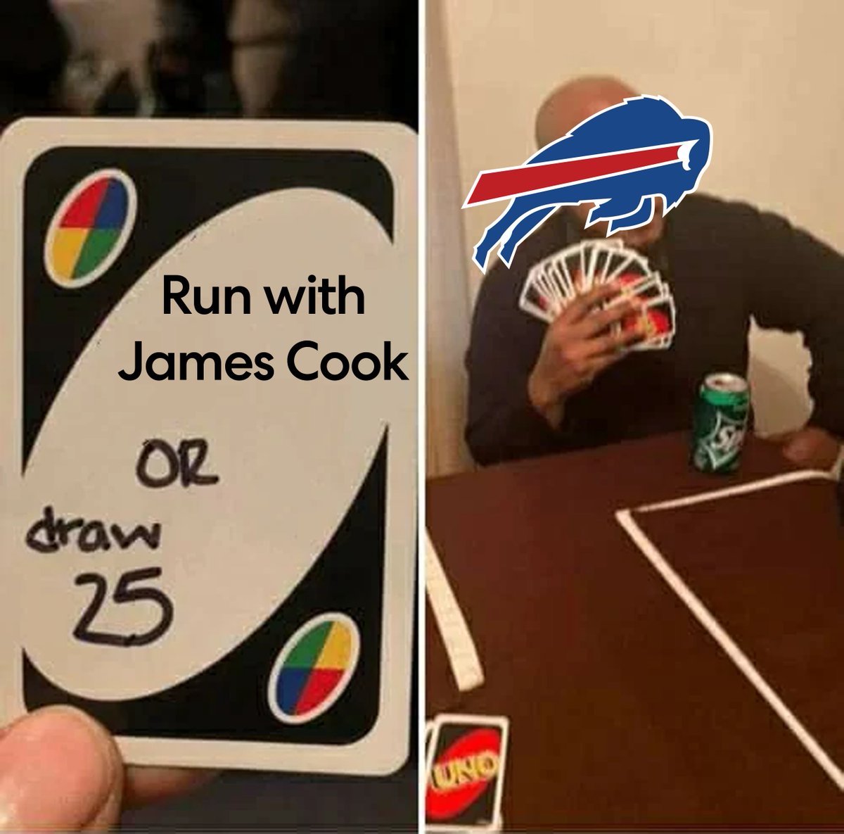 YahooFantasy's tweet photo. Bills at the goal line: https://t.co/z5HVB3XY1o