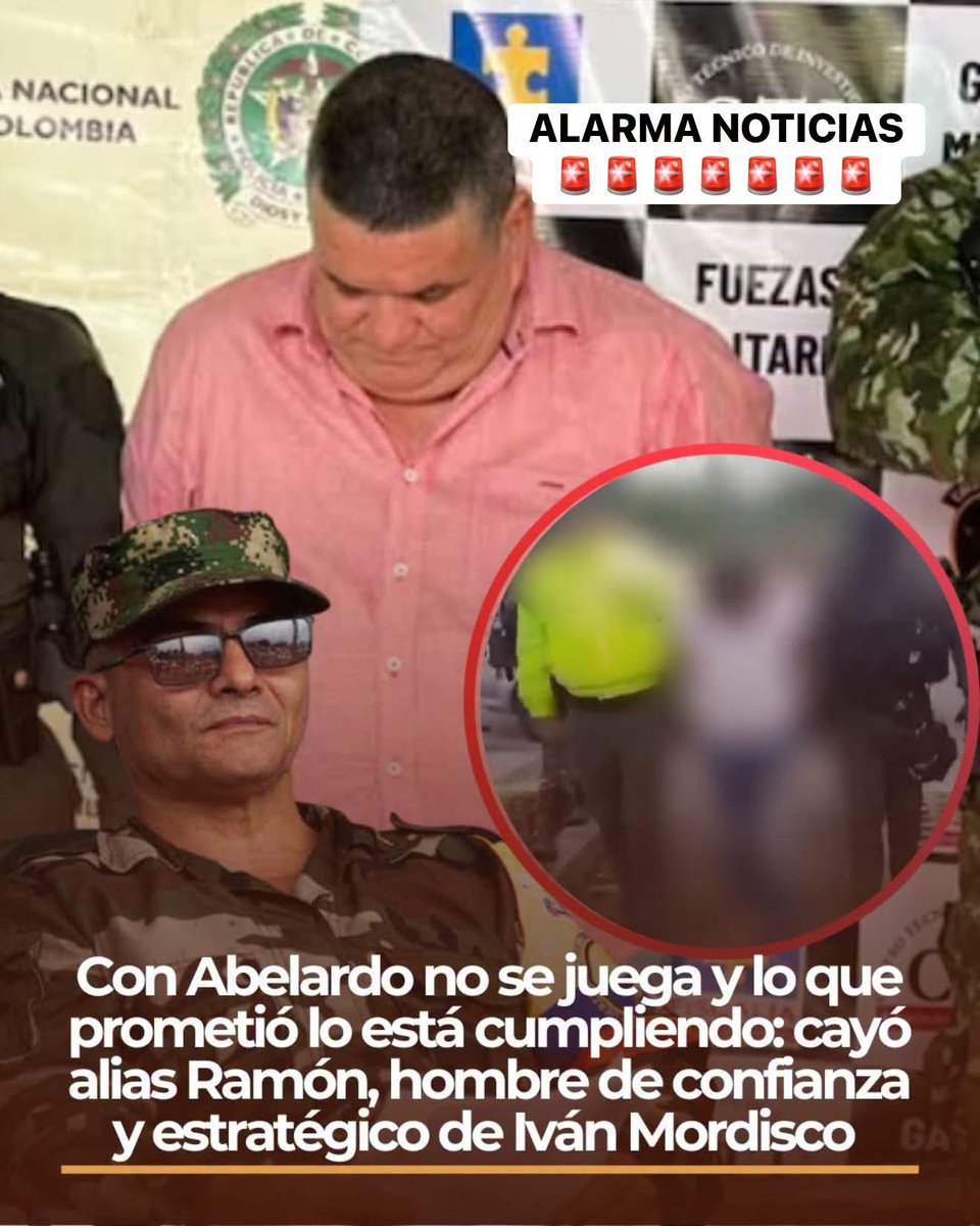 waldoalarconho1's tweet photo. Tropas del Ejército, Policía y CTI capturaron en Cauca a alias “Ramón”, señalado como el principal articulador del envío de cocaína a Centroamérica y EE. UU. Se le acabó el vivir sabroso a costa de la extorsión, el secuestro y la venta de cocina. 
Se los advirtió el tigre. https://t.co/714xAi1JaL