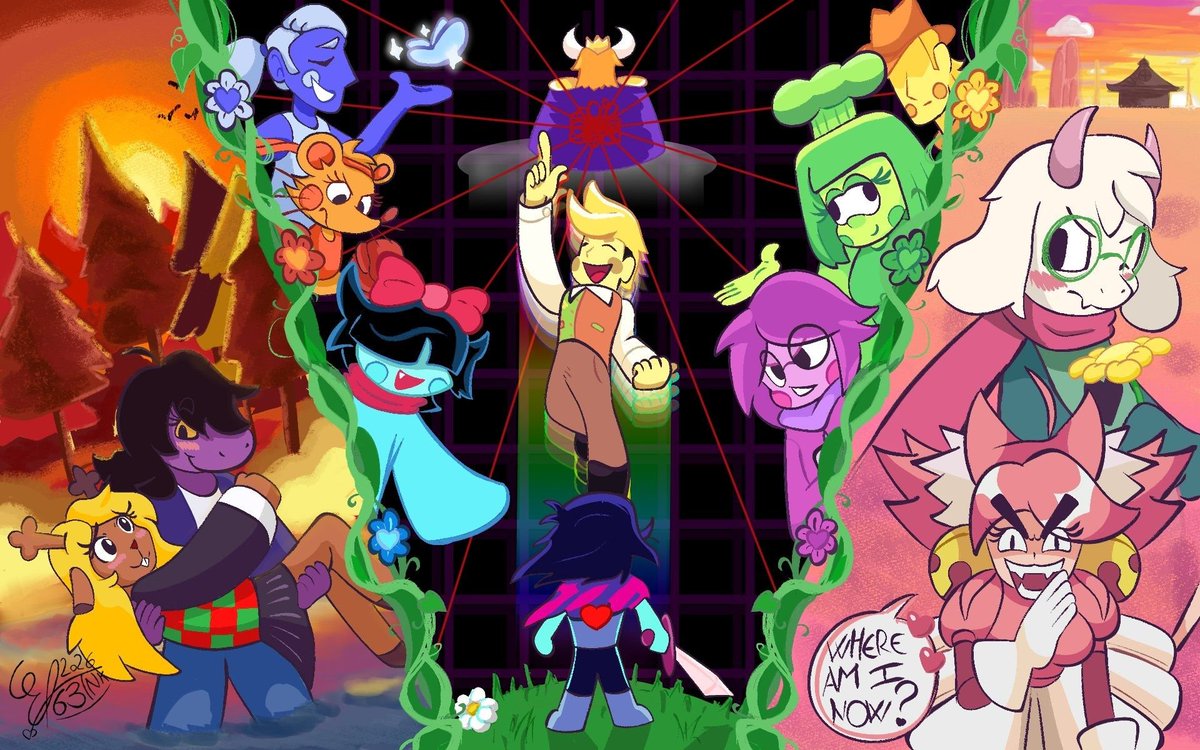 MielinaDraw's tweet photo. Deltarune Chapter 5
#deltarunefanart #deltaruneㅤㅤㅤ https://t.co/EukE4XdgRY
