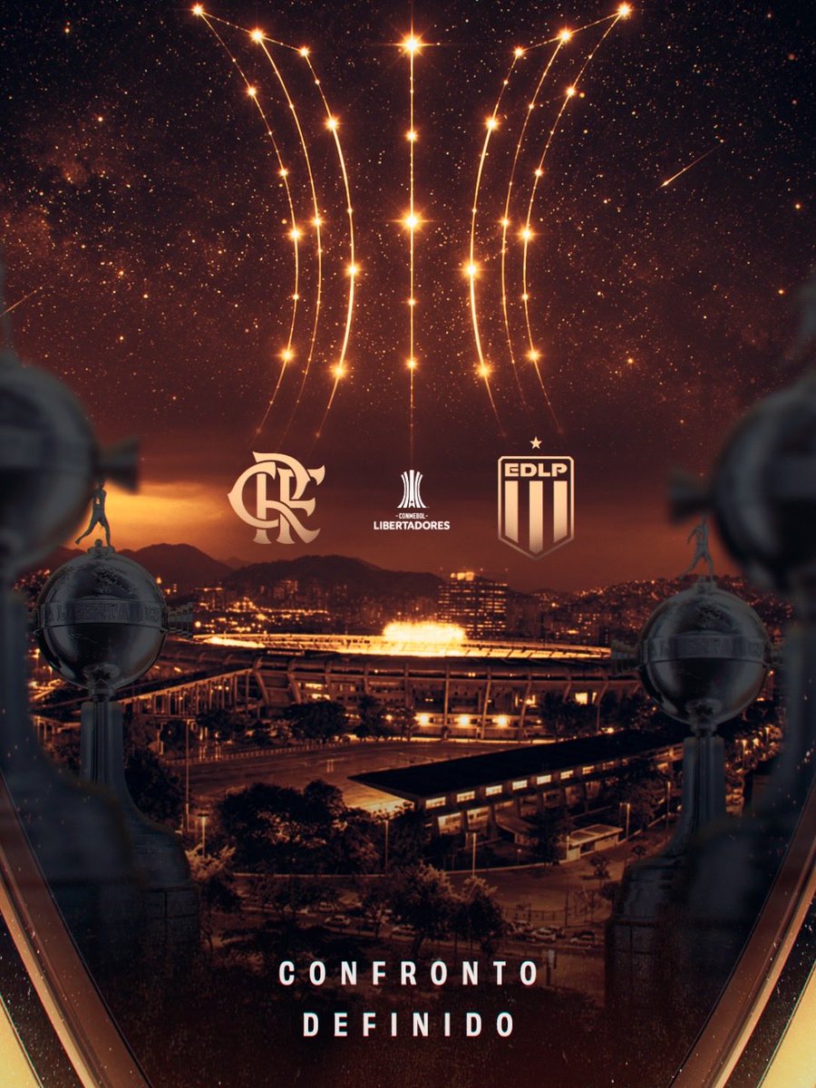 Flamengo's tweet photo. Reencontraremos o Estudiantes na semifinal da Libertadores! É pelo 𝐏𝐞𝐧𝐭𝐚!

Seguimos MENGÃO! https://t.co/YhD8Cfvl44