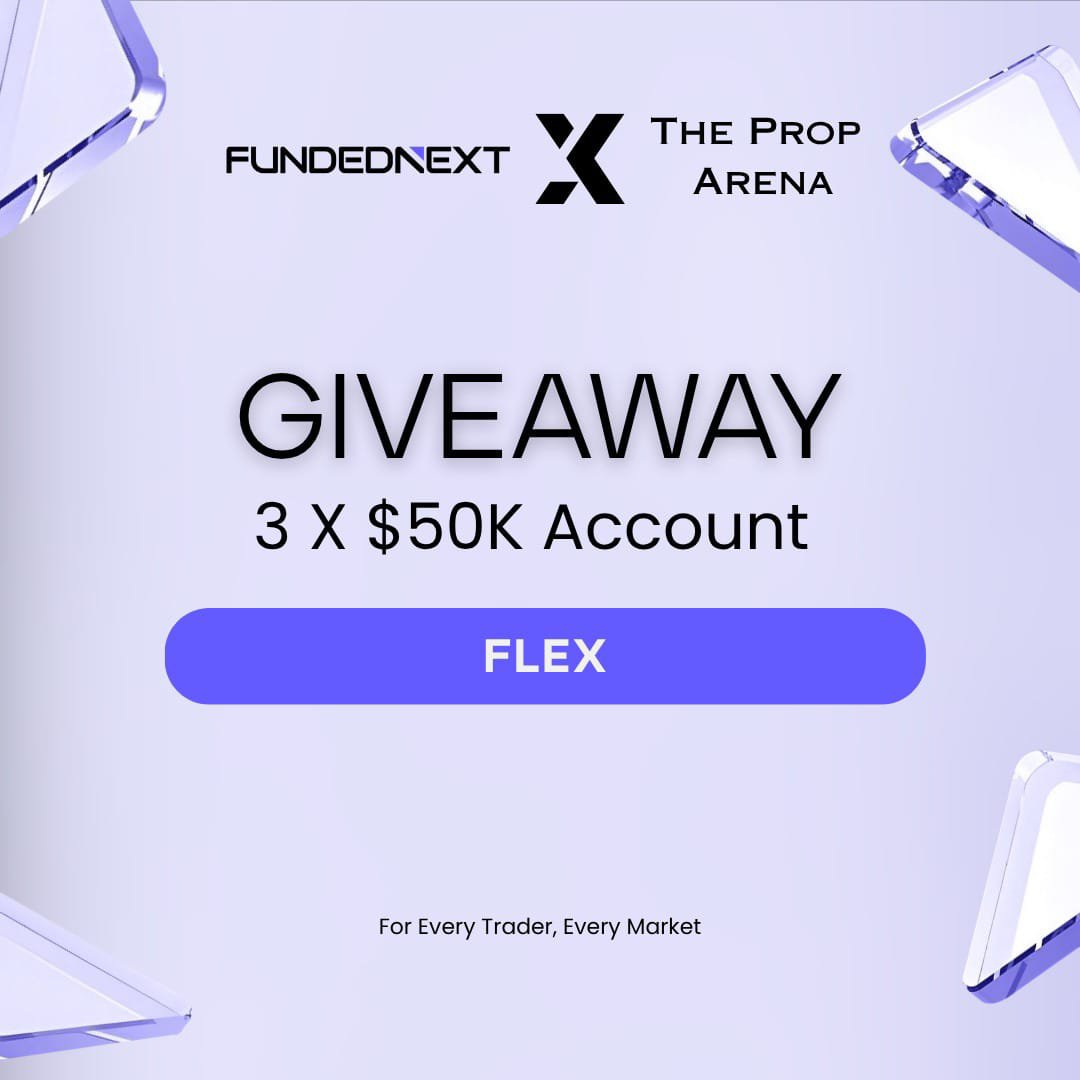 Theproparena's tweet photo. Fundednext 3×50k Account Giveaway 🎁

To Enter 👇

1 - Follow: @Theproparena @FundedNext
 
2- Like ❤️ Retweet  🔁 Tag 2 Friends  🫴

3- Sign up at: https://t.co/eQHTN5yo0B https://t.co/aHKw4Ohmb2