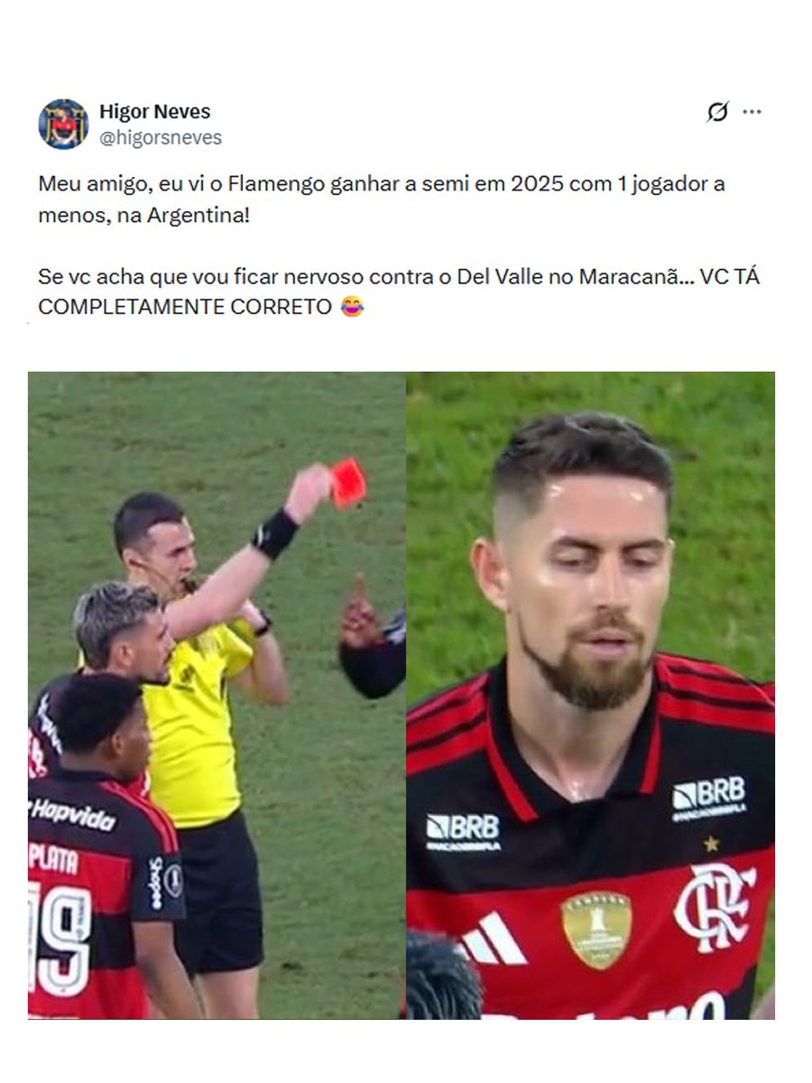 ColunadoFla's tweet photo. Até porque uma coisa não tem nada a ver com a outra... 🤣 https://t.co/gnuanW8gmM