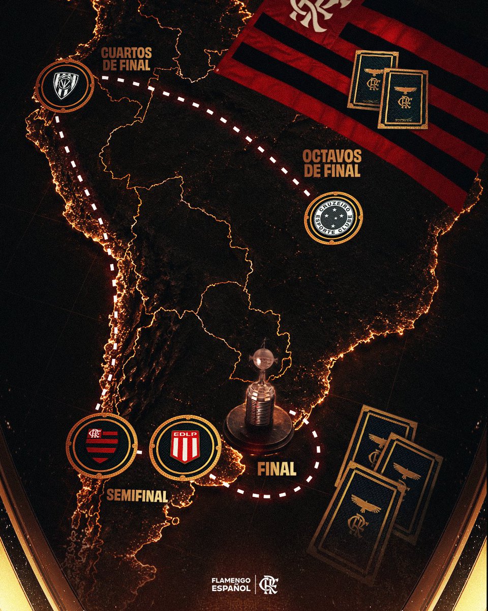 Flamengo_es's tweet photo. ✈️ Seguimos nuestro viaje por el continente. https://t.co/yWIUsh7bDL