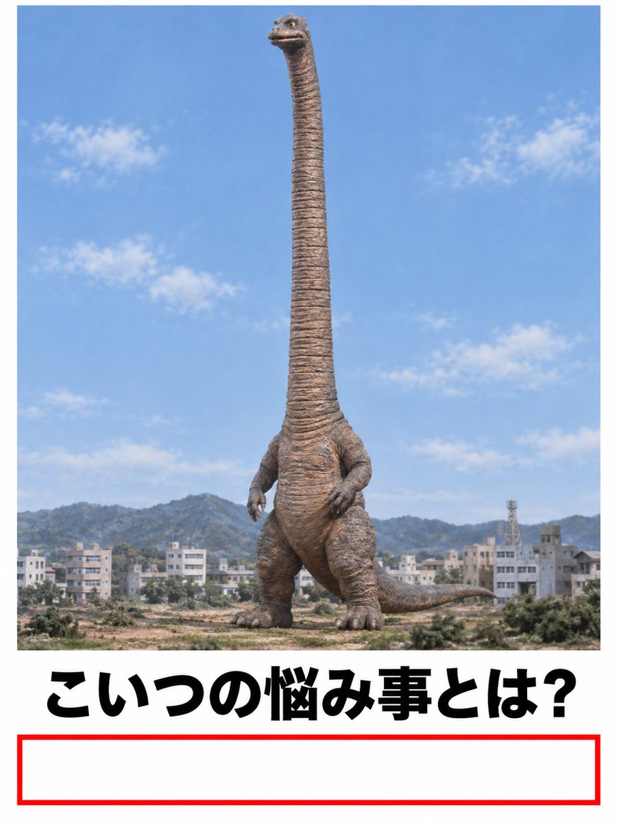 Ogiribot's tweet photo. 【お題】
こいつの悩み事 https://t.co/hFKPhs2cTL