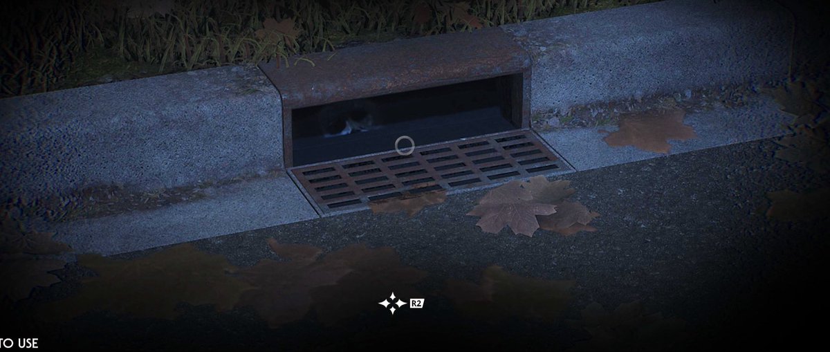 One_Stalky_Boi's tweet photo. I heard that near the Myers house in a sewer grate you can see Michael staring from a sewer grate. Was very surprised to see it’s true. This seems like a teaser for Halloween Ends content (along with the sewer ending)If we’re getting ends, no way we’re not getting 2018/kills https://t.co/KpqBwHwgqx