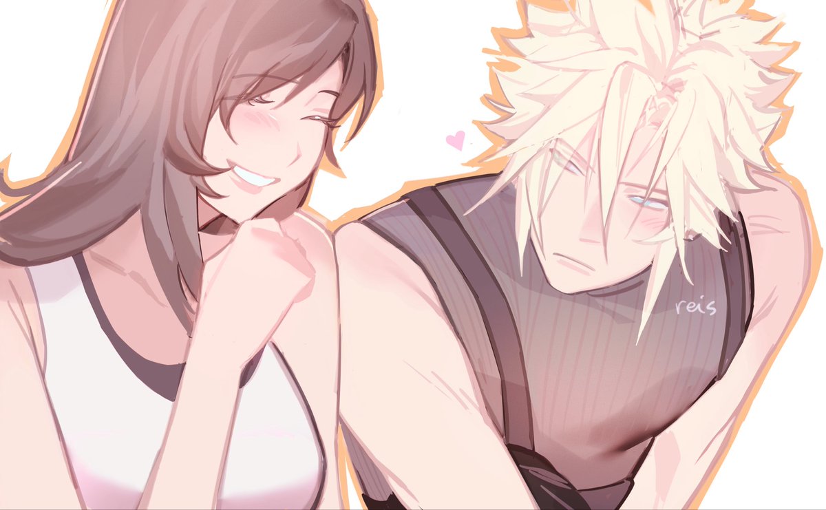 r3isq's tweet photo. #クラティ #cloti #ff7 https://t.co/uPB00Cdak6