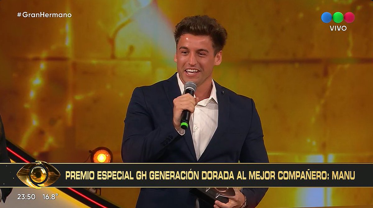 agus_rey's tweet photo. Manu es el mejor compañero de #GranHermano Generación Dorada. https://t.co/DfIk52Hx8e