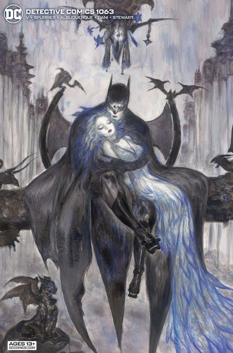 he1b1azers's tweet photo. Yoshitaka Amano your art for DC is so beloved to me https://t.co/mK33QyQI5K