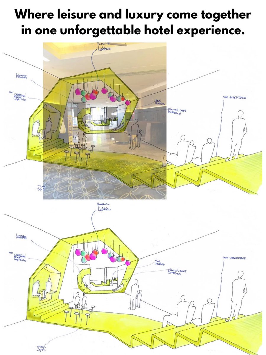 100architects's tweet photo. Before architecture comes the messy part. ✏️
The sketch wasn’t illustrating the idea. It was finding it.
#100architects #YellowParasite #Sketching #Architecture #DesignProcess https://t.co/UcYZFkEs8k