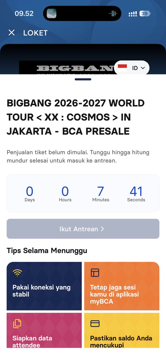 vantekth_sa's tweet photo. war tiket bigbang, klo mau dibantu fee 150-250 aja DIJAMIN TRUSTEDDD COD KITA 

#bigbang #BIGBANG2026 https://t.co/I4lSYFGNls