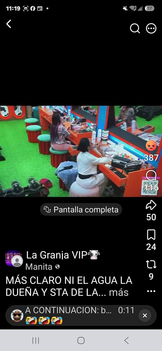 kookachi21's tweet photo. #LaGranjaVIP @lagranjavipmx  la próxima semana Manelik también será nominada??? https://t.co/izuGf8bwXg