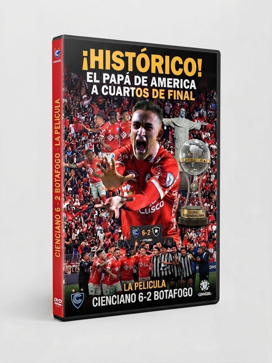 Crazy_AL11's tweet photo. @Club_Cienciano @MvdCityTorque Avisen cuando saquen el DVD de semis porfa 🙏🏽 https://t.co/Ckyc2qarye